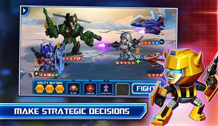 Transformers Battle Tactics View 2