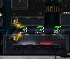 screenshot of autobot stronghold game